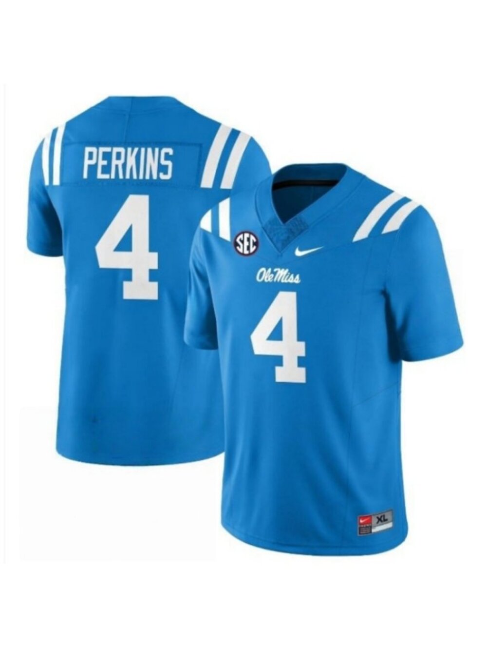 Kids Youths Suntarine Perkins Vapor Jersey Stitched Blue